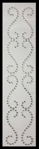 Endless Waves Rhinestone Border